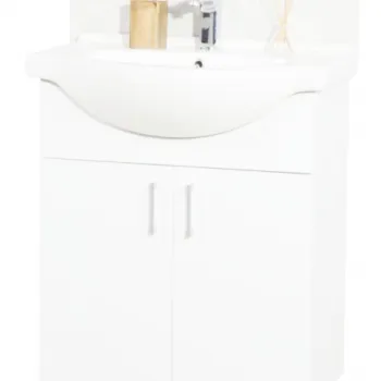 Set Baza si Lavoar, seria 005, ECO 65 alb imagine
