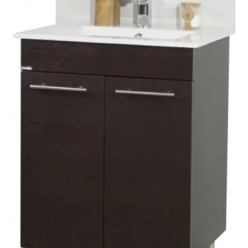 Set baza si lavoar seria 054, 60 cm, wenge imagine