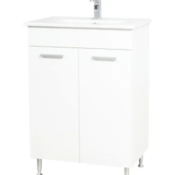 Set Baza si Lavoar seria 067, 50 cm, alb imagine