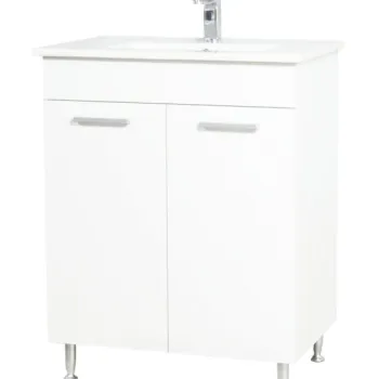 Set Baza si Lavoar seria 067, 60 cm, alb imagine