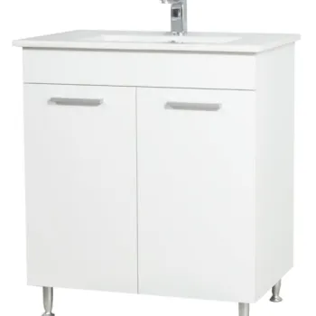 Set Baza si Lavoar seria 067, 70 cm, alb imagine