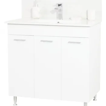 Set Baza si Lavoar seria 067, 80 cm, alb imagine