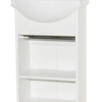 Set Baza si Lavoar seria 105, 45 cm, alb imagine