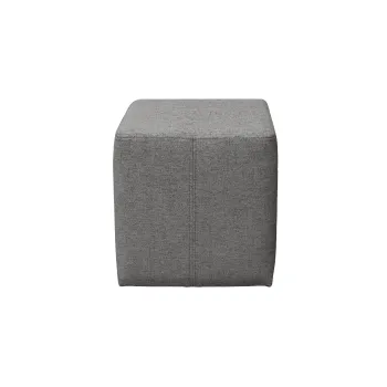 Taburet ROKA, gri deschis, 35x35x38 cm imagine