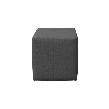 Taburet ROKA, gri inchis, 35x35x38 cm imagine