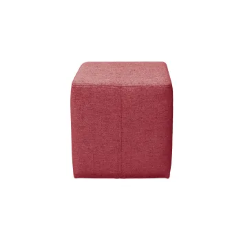 Taburet ROKA, rosu, 35x35x38 cm imagine