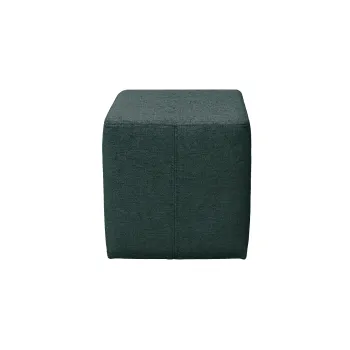 Taburet ROKA, verde inchis, 35x35x38 cm imagine