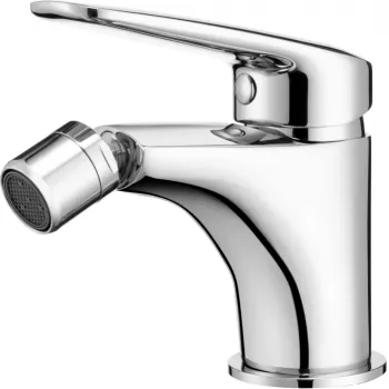 Baterie bideu crom, cu ventil, Coriander, Deante imagine