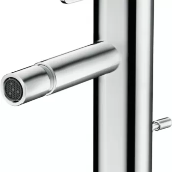 Baterie bideu crom cu ventil pop-up inclus Hansgrohe Axor One imagine