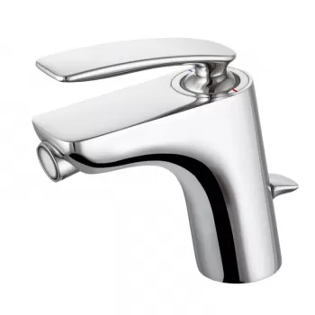 Baterie bideu crom Kludi cu ventil inclus, Balance imagine