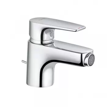 Baterie bideu crom Kludi cu ventil inclus, Pure Solid imagine