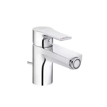 Baterie bideu crom Kludi cu ventil inclus, Zenta SL imagine