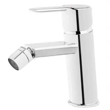 Baterie bideu cu ventil click-clack crom Deante, Arnika imagine