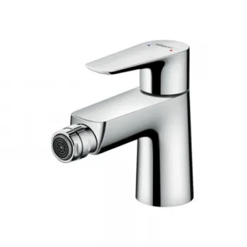 Baterie bideu cu ventil culoare crom lucios Hansgrohe, Talis Select E imagine