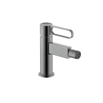 Baterie bideu cu ventil, gun metal, Zaffiro imagine