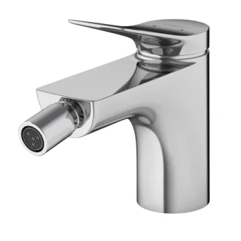 Baterie bideu culoare crom cu ventil inclus Hansgrohe Vivenis 75200000 imagine