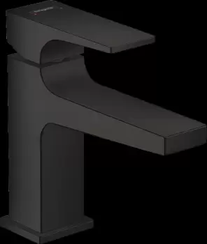 Baterie bideu culoare negru mat, Hansgrohe, cu ventil click-clack, Metropol imagine