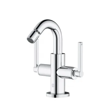 Baterie bideu dubla comanda Kludi Nova Fonte ventil inclus, crom lucios imagine