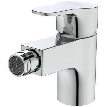 Baterie bideu Ideal Standard Cerabase crom lucios cu ventil inclus imagine