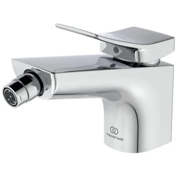 Baterie bideu Ideal Standard Conca crom lucios cu ventil inclus imagine