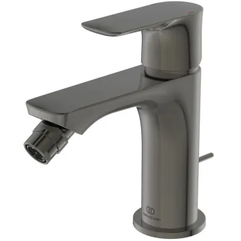 Baterie bideu Ideal Standard Connect Air gri magnetic mat cu ventil inclus imagine