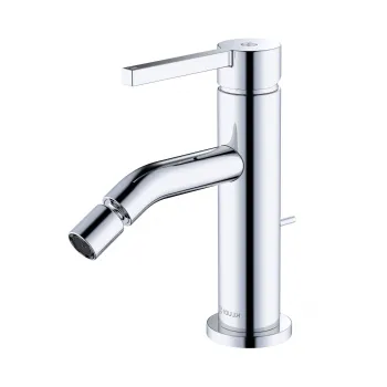 Baterie bideu Kludi Nova Fonte cu ventil inclus, crom lucios imagine