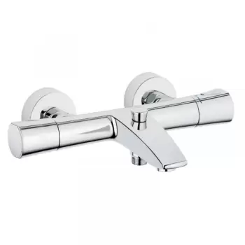 Baterie cada baie termostatata crom Kludi, Zenta imagine