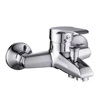 Baterie cada Cersanit Amet, crom lucios imagine