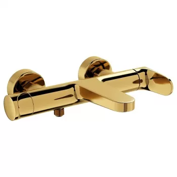 Baterie cada Cersanit Inverto, auriu lucios imagine