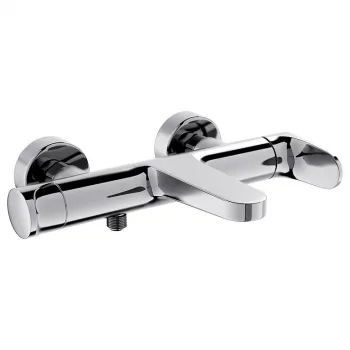 Baterie cada Cersanit Inverto, crom lucios imagine