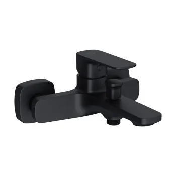 Baterie cada Cersanit Larga, negru mat imagine