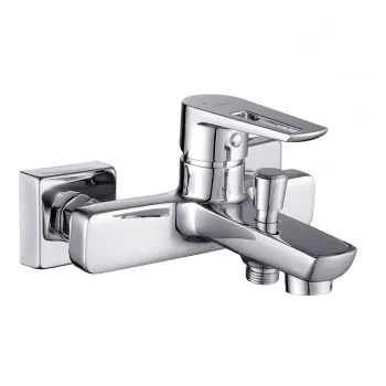 Baterie cada Cersanit Mille, crom lucios imagine