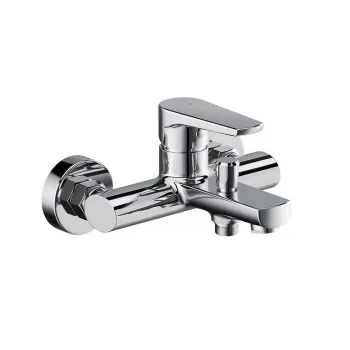 Baterie cada Cersanit Moduo, crom lucios imagine