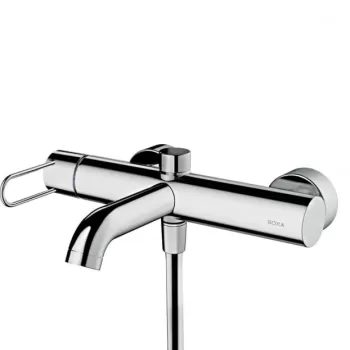 Baterie cada crom Hansgrohe Axor Uno imagine