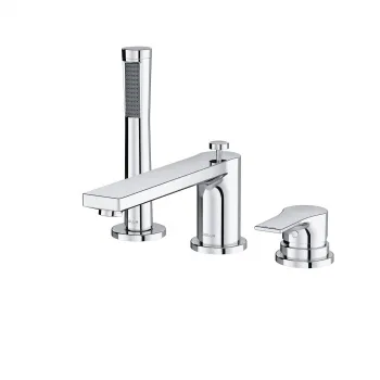 Baterie cada cu 3 orificii Kludi Zenta SL crom lucios imagine