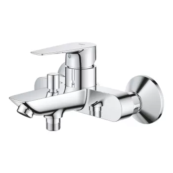Baterie cada culoare crom Grohe BauEdge New imagine