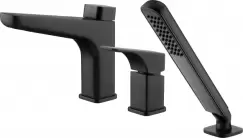 Baterie cada culoare neagra Deante cu 3 orificii, Hiacynt imagine