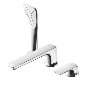 Baterie cada-dus cu 3 orificii Kludi Ameo crom lucios imagine