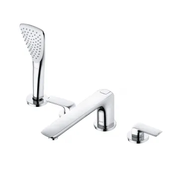 Baterie cada-dus cu 4 orificii Kludi Ameo crom lucios imagine