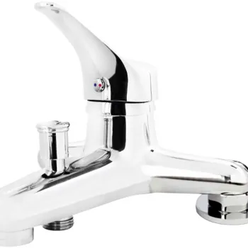 Baterie cada-dus Deante Joko crom lucios imagine