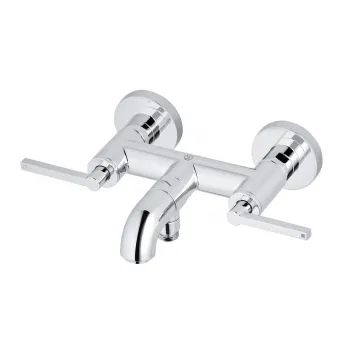 Baterie cada-dus dubla comanda Kludi Nova Fonte crom lucios imagine