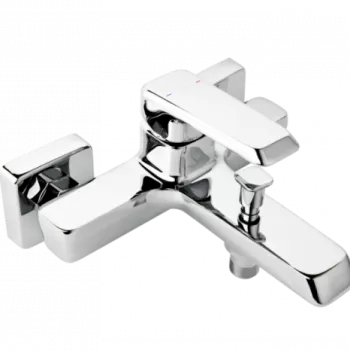 Baterie cada - dus FDesign Brina, monocomanda, crom lucios imagine