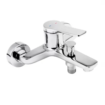 Baterie cada - dus FDesign Seppia, monocomanda, crom lucios imagine