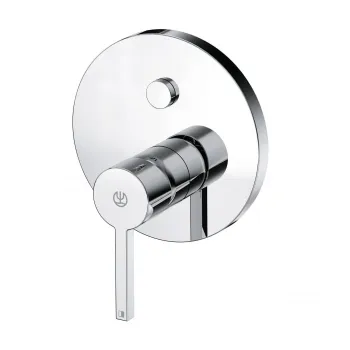 Baterie cada-dus incastrata Kludi Nova Fonte pentru corp ingropat crom imagine
