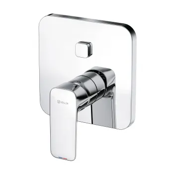 Baterie cada-dus incastrata Kludi PureStyle pentru corp ingropat crom lucios imagine