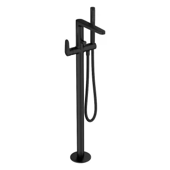 Baterie cada freestanding Cersanit Inverto, negru mat imagine