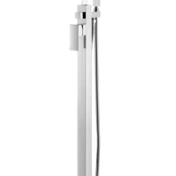 Baterie cada freestanding culoare crom Besco Modern I imagine