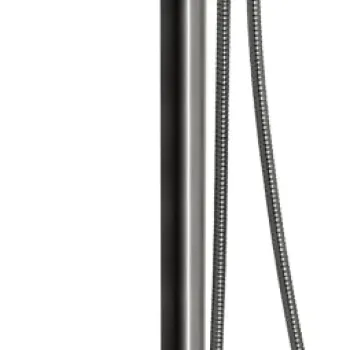 Baterie cada freestanding, gri metalizat, Ferro Ciriculus imagine