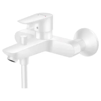 Baterie cada sau dus alba Hansgrohe, Talis Select E imagine