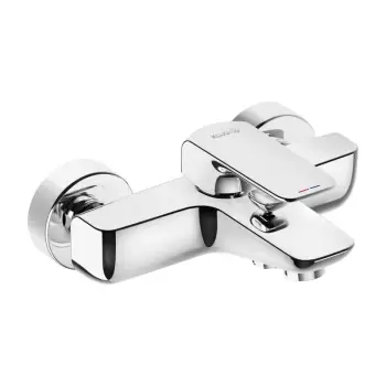 Baterie cada sau dus culoare crom, Ameo, montaj perete, Kludi imagine